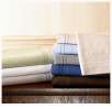 Pacific Coast Bellissimo Embroidered Hotel Stripe Sheet Set in Twin, Full, Queen, King, or Cal King