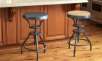 Adjustable Iron Barstool