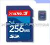 SanDisk Standard SD 256MB Secure Digital SD Flash Memory Card
