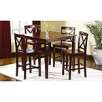 Jaclyn Smith 5 pc Mahogany High-Top Dining Set