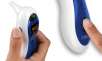 2-in-1 Ear & Forehead Thermometer Plus Fingertip Pulse Reading