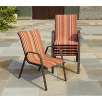 Garden Oasis Benton Sling Stack Chair - Red Stripe
