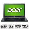 Acer Aspire E1-572-6870 15.6" Notebook: Core i5-4200U 2.6GHz, 4GB RAM, 500GB HDD, Windows 8