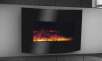 $179.99 for Warm House Curved-Glass Electric Fireplace ($400 List Price)