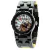 LEGO 9004940 Ninjago Kendo Cole Minifigure Kids Quartz Grey Dial Analogue Watch