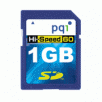 PQI 1GB 60X Secure Digital (SD) Memory Card