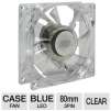 Cooler Master R4-BC8R-18FB-R1 BC Blue LED Case Fan - 80mm, Sleeve Bearing for Free after Rebate + $4 Shipping