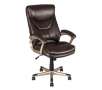 OfficeMax Finnigan Bonded Leather Executive Chair (Brown or Black)