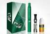 D&W Dry Herb Vaporizer Starter Kit with Oil Attachment in Black, Blue, Green, or Grey