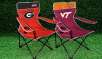 2-Pack of NCAA Collapsible Quad Chairs
