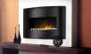 $184.99 for Warm House Curved-Glass Electric Fireplace ($500 List Price)