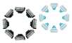 Set of 8 Razor Blades Compatible with Men�s Gillette Mach3 fo $10.99 or Women�s Venus for $11.99