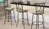 $109.99 for Set of Three Metal Swivel Stools ($169 List Price)