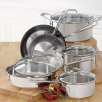 Emerilware 10 Piece Stainless Steel Cookware Set