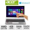 Acer Aspire V5-122P-0679 Touch 11.6" Notebook: AMD Quad-Core A6-1450 1GHz, 4GB RAM, 320GB Hard Drive, Windows 8