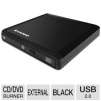Lenovo Portable DVD Burner DB60 - Designed For IdeaPad Notebook, USB 2.0 Interface, Includes Corel DVD Burning Software