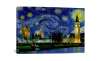 26x18" Starry Night Skyline Canvas Print