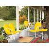 Kmart Garten Furniture Clearance: Garden Oasis Retro Steel Table - Yellow for $4, More