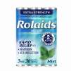 Rolaids Extra Strength Tablets 3 X 10 Roll Pack, Mint or Fruit 30 ea