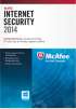 McAfee Internet Security 2014-3 PCs for Free after Rebate