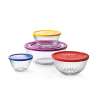 Pyrex 8-pc. Sculpted Bowl Set or Pyrex 14-pc. Container Set for $9.97 + Free Shipping