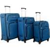 SwissGear Set of 3 Upright Spinner Suitcases (Teal, Blue or Gray)