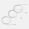 3-Pack 8-Pin Lightning to USB Charge & Sync Cable