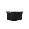 Essential Home 17-Gallon Black Tub