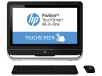 HP Pavilion 23-h050z TouchSmart All-in-One Desktop PC: 23" Monitor, AMD A6-5200 2GHz, 4GB RAM, 1TB HDD, Windows 8