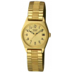 Pulsar by Seiko PF4002 Ladies Watch Gold Tone Stainless Steel Dial Expansion Watch