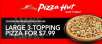 Large 3-topping Pizza for $7.99