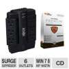 Tripp Lite Audio/Video Surge Suppressor and Total Defense Premium Internet Security Bundle