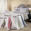 German Flannel Striped Reversible 3-piece Duvet Cover Set
