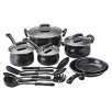 Basic Essentials 16 Piece Non-Stick Steel Cookware Set