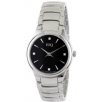 ESQ 07101367 Ladies Watch Stainless Steel Black Dial Daimonds