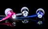 BassBuds Earbuds with Swarovski Elements & Hands Free Mic