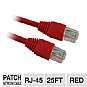 Ultra 25FT 350MHz Unshielded Twisted Pair Network Cable (Red or Yelllow) for $0.97 + $4 Shipping