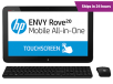 HP ENVY Rove 20-k120us Mobile All-in-One Desktop PC: 20" Monitor, Core i3-4010U 1.7GHz, 4GB, 750GB, Windows 8