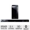 Samsung HW-FM45C Wireless Soundbar System - 2.1 Channel, HDMI, Refurbished - RB-HW-FM45C