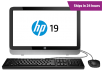 HP 19-2014 All-in-One Desktop PC: 19.45", Core E1-2500 1.4GHz, 4GB Memory, 500GB Hard Drive, Windows 8.1