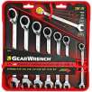 Gear Wrench 8-Piece Reversible Ratcheting Combination Wrench Set (Standard or Metric)