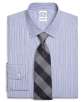 Brooks Brothers Egyptian Cotton Slim Fit Spread Collar Broadcloth Heathered Stripe Luxury Dress Shirt for $50.15, More