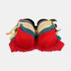 6-Pack Floral Lace Trim Bras