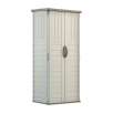 Suncast 32"W x 24.75"D x 72"H Blow Molded Vertical Shed (BMS1250)