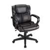 Realspace Briessa Mid-Back Chair (Black or Brown/Black)