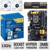 Intel Core i3-4150 CPU/Gigabyte GA-Z97-HD3 Z97 ATX MB/4GB DDR3 1600 Patriot Viper Xtreme Memory/2x LED Case Fan Bundle