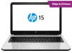 HP 15-r030nr Notebook PC: 15.6", Pentium N3530 2.16 GHz, 4GB RAM, 500GB Hard Drive, Windows 8
