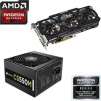 Gigabyte Radeon R9 270X 4GB Video Card + Corsair CS550M 80 Plus Gold Power Supply Bundle