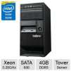 Lenovo ThinkServer TS140 70A4001LUX Intel Xeon E3-1225 v3, 4GB Memory, DVDRW, RAID