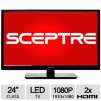 Sceptre 24" Class 1080p LED HDTV - 1920x1080 Resolution, 3000:1, 16:9, 2x HDMI